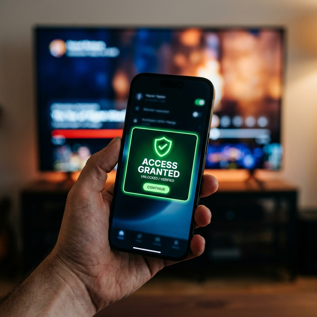 Notificação de liberação imediata do Teste IPTV 6 Horas no WhatsApp